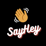 SayHey! logo